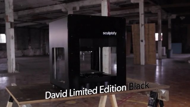 [视频] Sculptify David 是下一代桌面3D打印机 – 颗粒材料打印