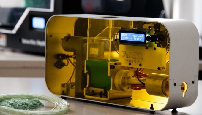 [视频] Felfil Evo: 为您打造的用于 3D打印机的长丝挤出机