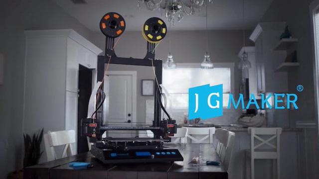 [视频] JGMaker Artist-D: 独立双挤出3D打印机