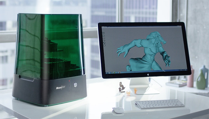 [视频] MoonRay – 最好用的桌面 DLP 3D打印机