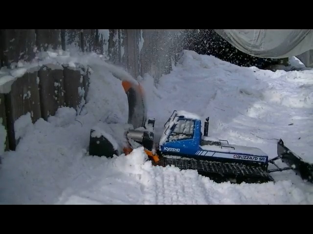 [视频] 3D打印遥控吹雪机