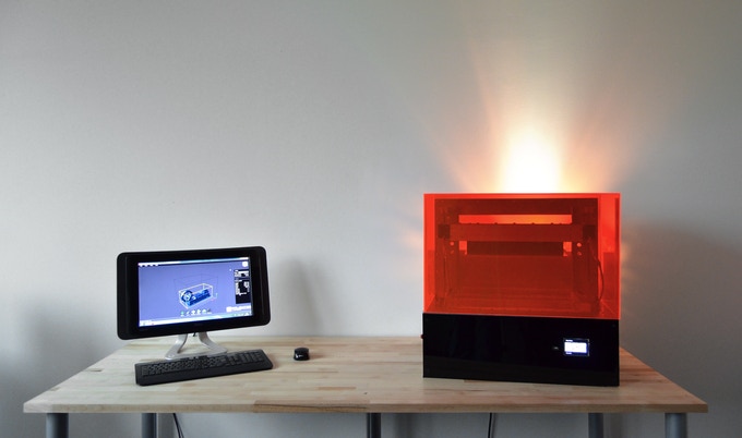 [视频] Solidator DLP 桌面3D打印机