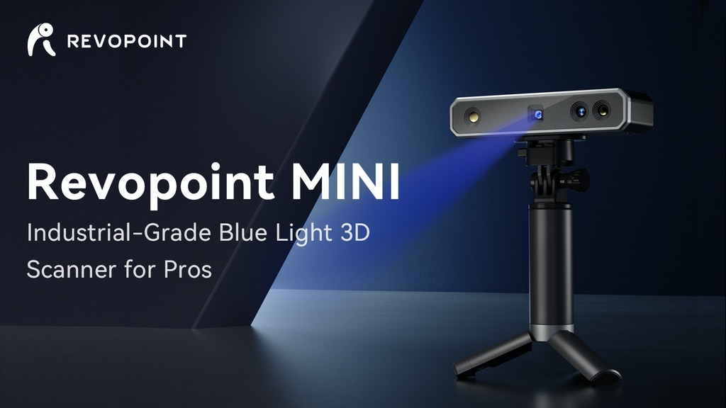 [视频] Revopoint MINI：扫描精度为 0.02 毫米的3D扫描仪
