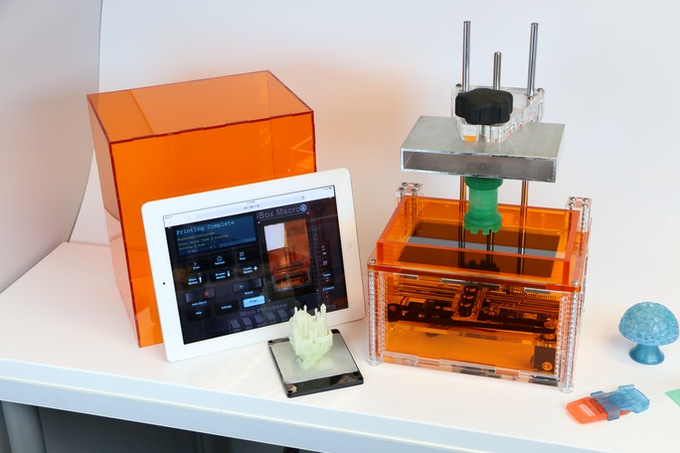 [视频] iBox Macro 3D树脂打印机: 打印碳纤维