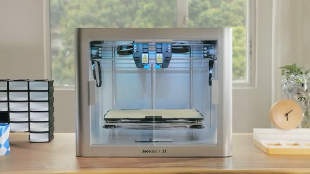 [视频] Jadelabo J1 – 漂亮、强大、智能的IDEX 3D打印机