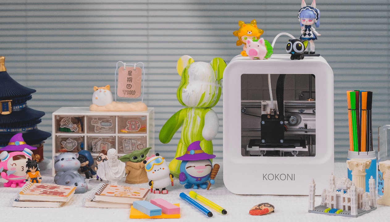 [视频] KOKONI：第一台具有即时AI 3D建模功能的3D打印机