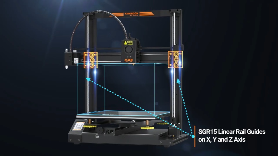 [视频] Kingroon KP5L 3D打印机
