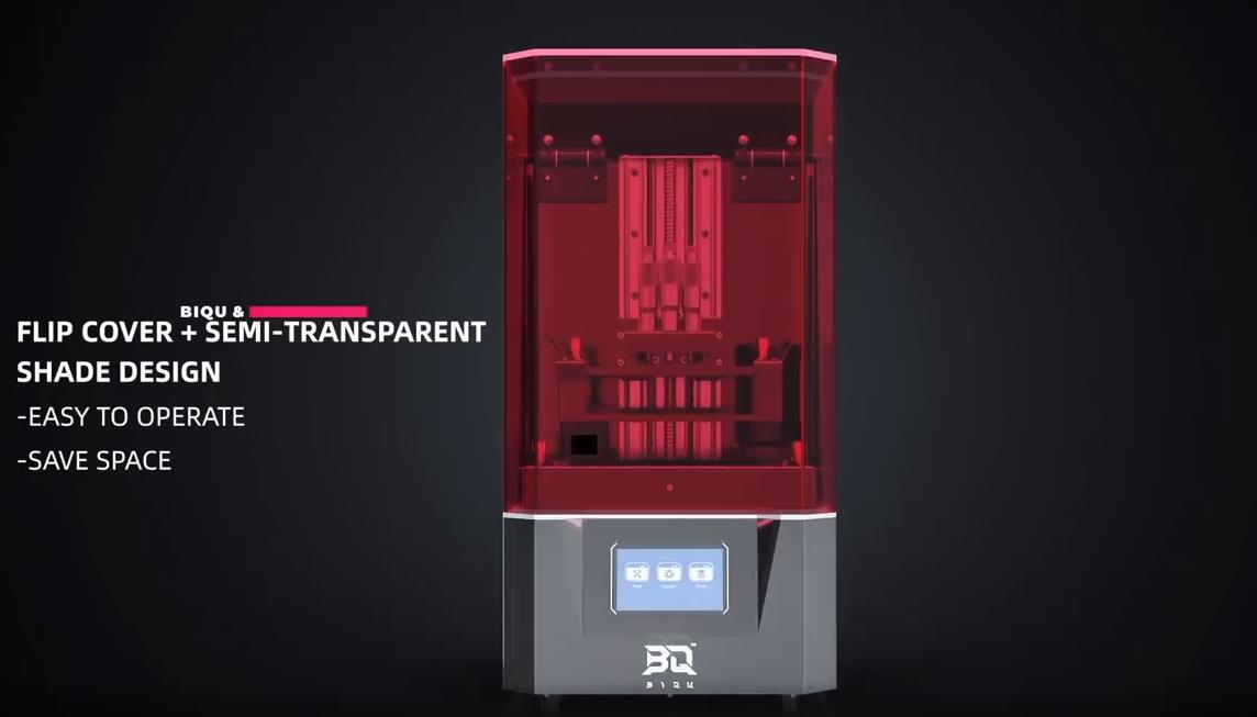 [视频] BIQU PIXEL L 9.1 英寸 4K 光固化LCD 3D打印机