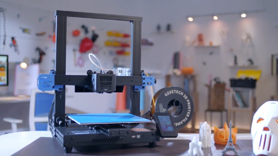 [视频] Geeetech THUNDER：300mm/s高速 3D 打印机