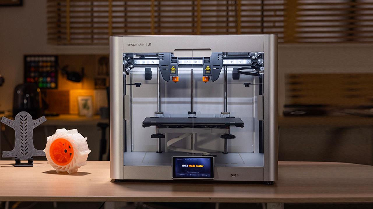[视频] Snapmaker J1：高速独立双挤出3D打印机