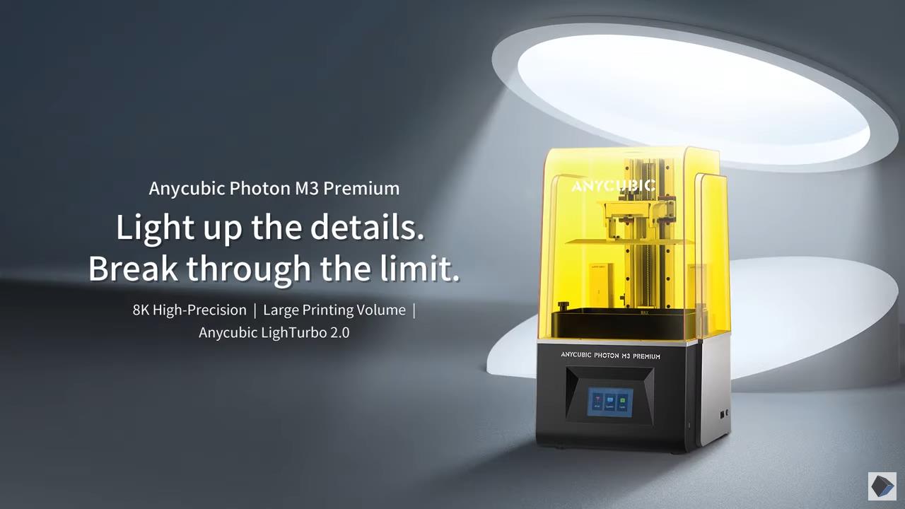 [视频] Anycubic Photon M3 Premium 点亮细节 突破极限