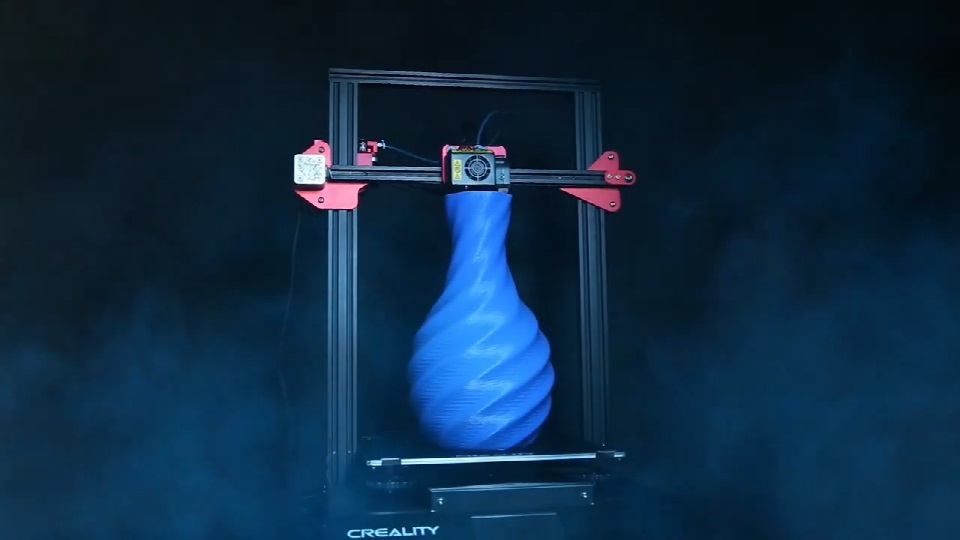 [视频] Creality CR-10S Pro 3D打印机 自动调平 双齿轮挤出