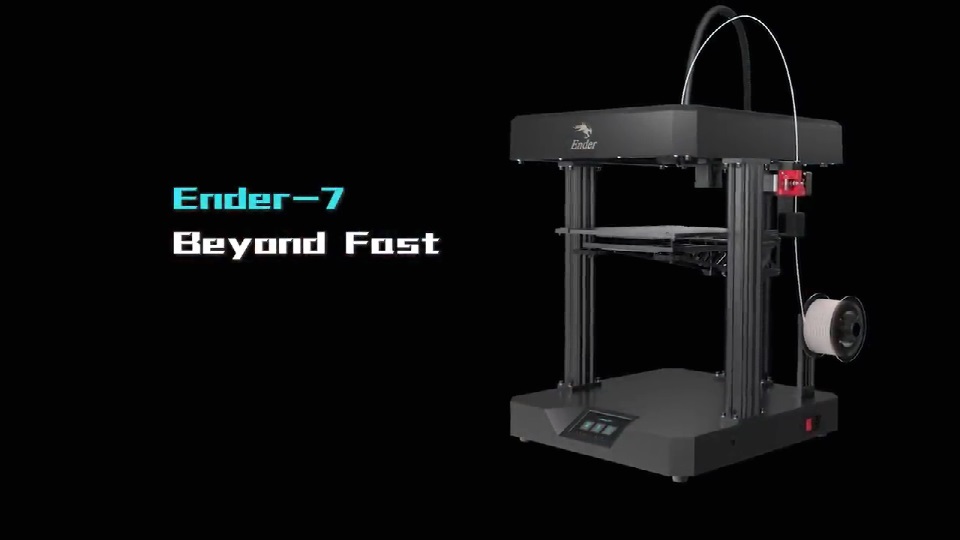 [视频] Creality Ender-7 高速3D打印机新体验