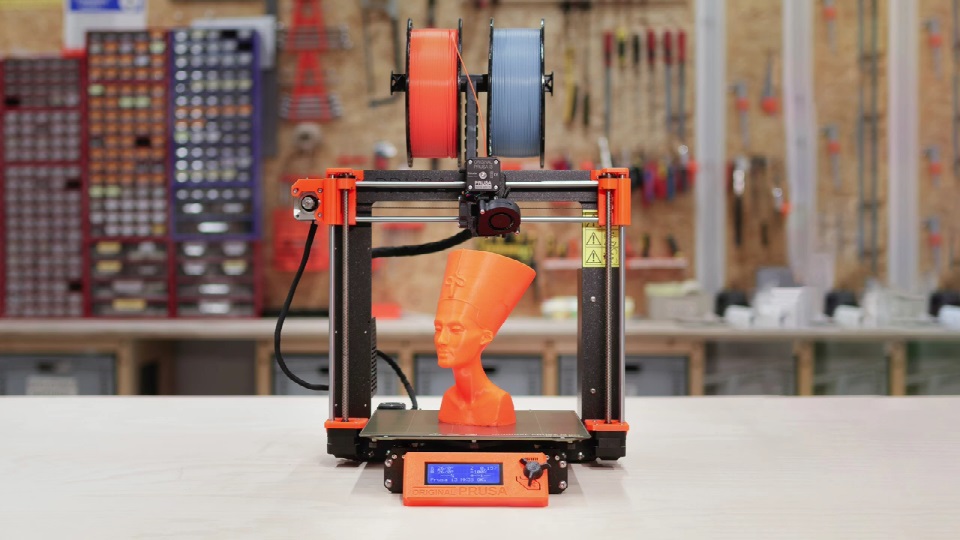 [视频] 2023版 全新 Original Prusa i3 MK3S+ 3D打印机