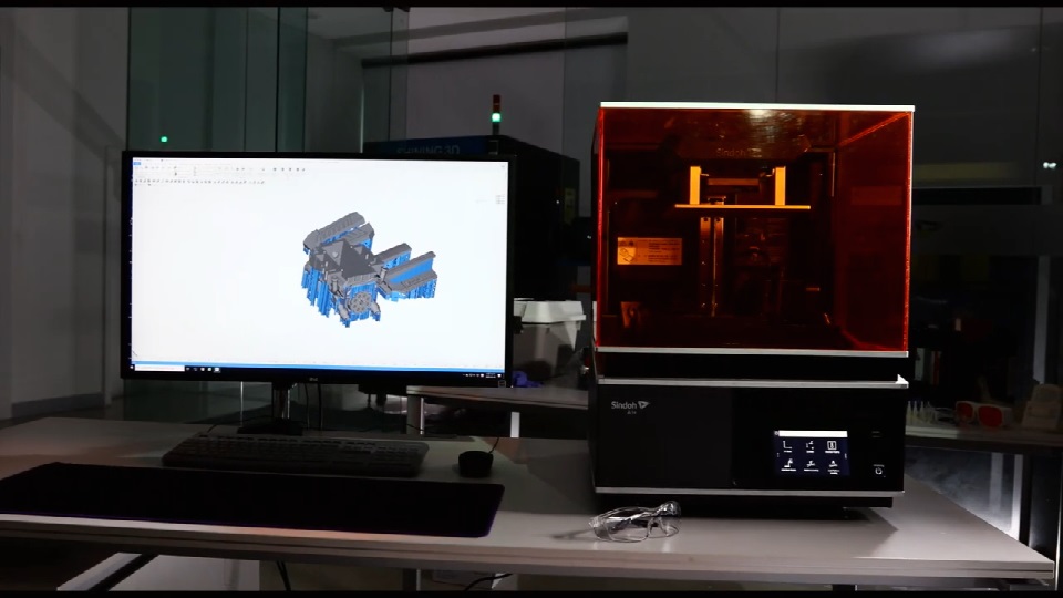 [视频] Sindoh A1+ SLA 光固化3D打印机 您的牙科全新解决方案