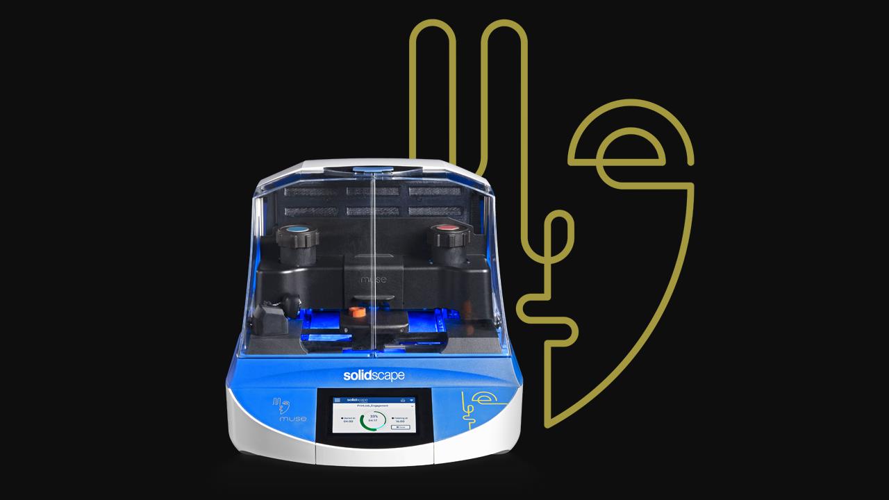 [视频]  solidscape Muse 专为珠宝商推出的小型且价格合理的珠宝蜡3D打印机