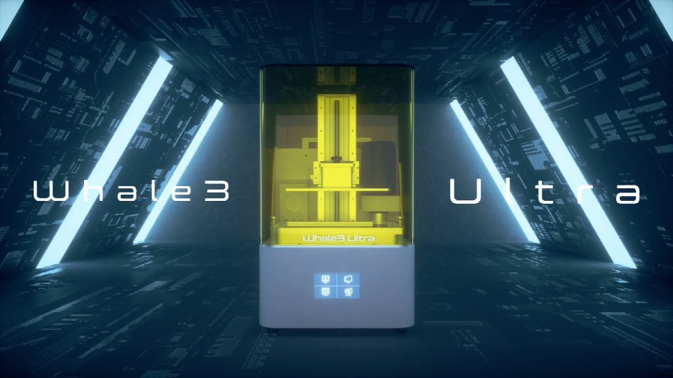 [视频] NOVA3D Whale3 Ultra 8K LCD光固化3D打印机 – 带自动恒温系统