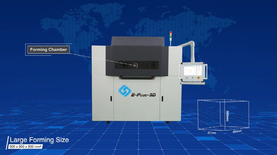 [视频] Eplus3D EP-C5050砂型蜡型3D打印机