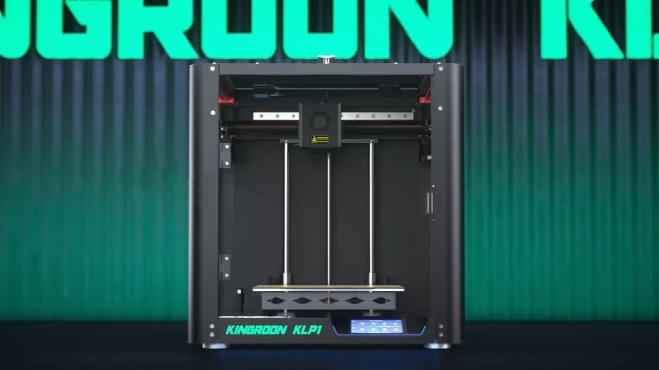 [视频] Kingroon KLP1 CoreXY 3D打印机：Klipper固件500mm/s高速打印