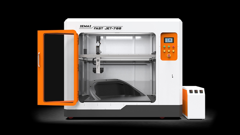 [视频] IEMAI3D FAST-JET-780大尺寸颗粒3D打印机 打印温度高达300℃