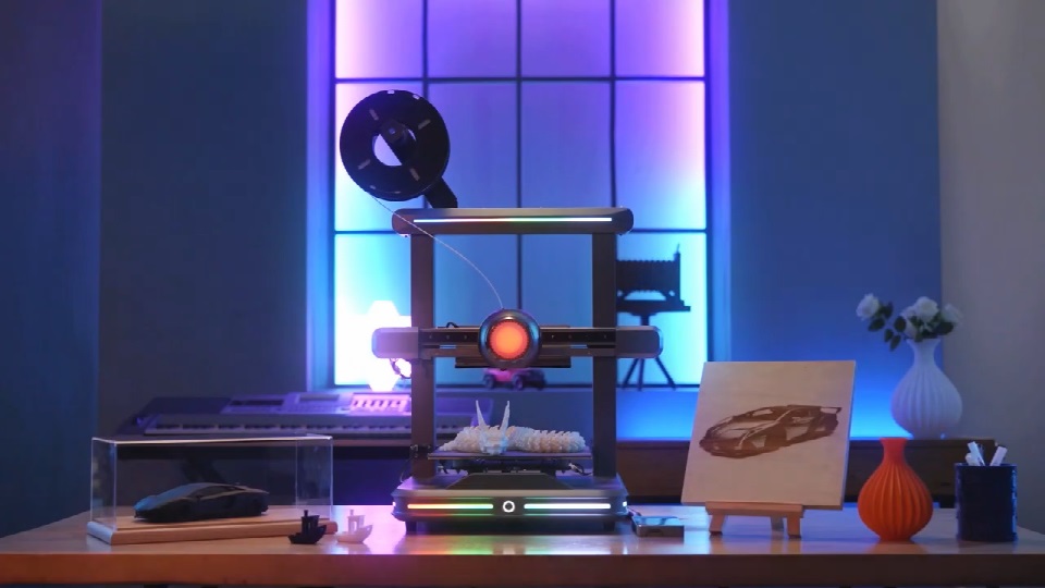 [视频] LOTMAXX ET：可搭载20W激光雕刻切割机的二合一高速3D打印机