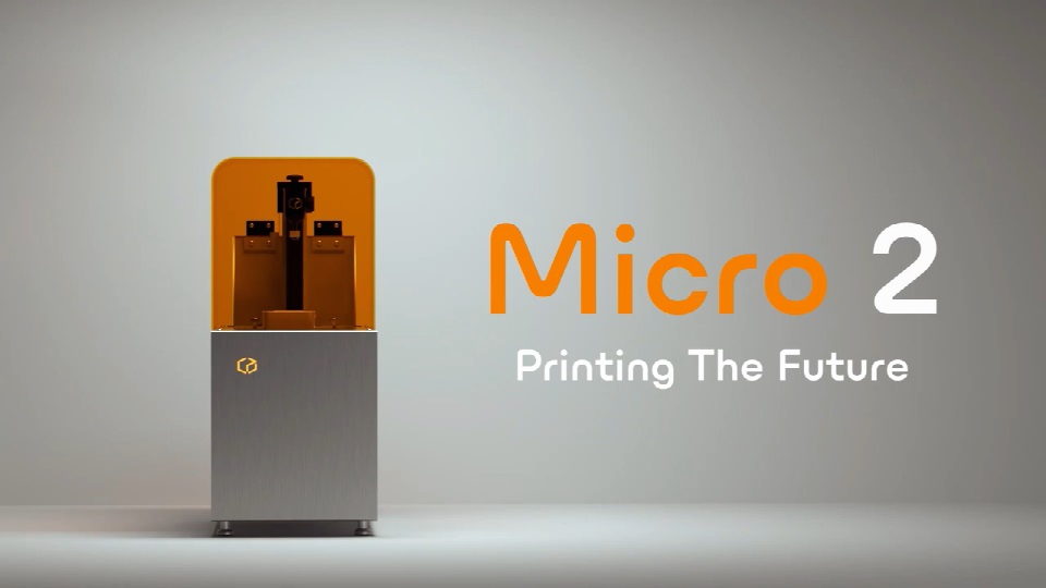 [视频] MicroSLA Micro2 DLP 3D打印机：适用于5微米的微针、微晶格、微流体和微机械加工