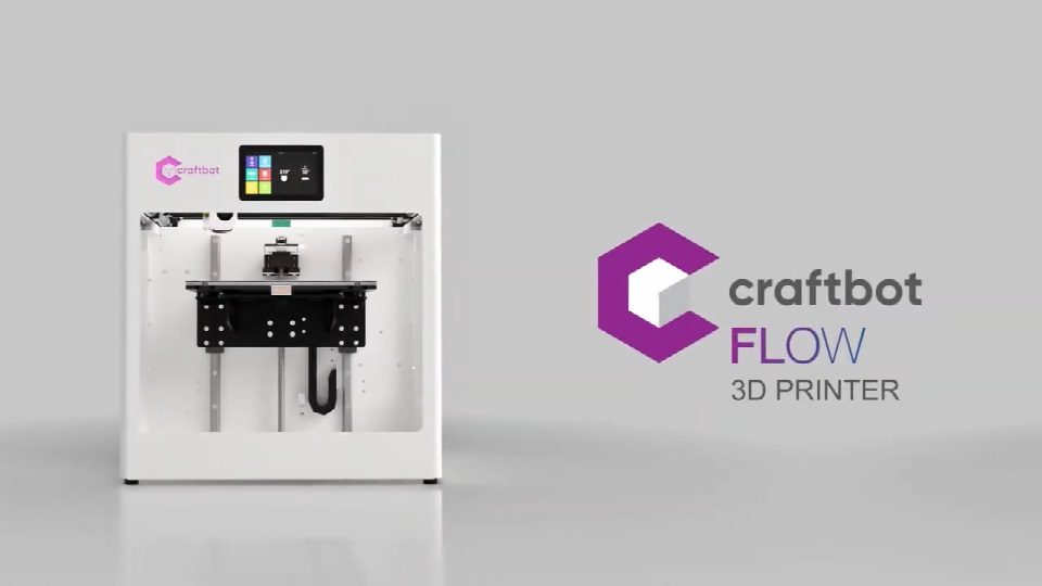[视频] Craftbot Flow：紧凑型主力 即插即用的3D打印机