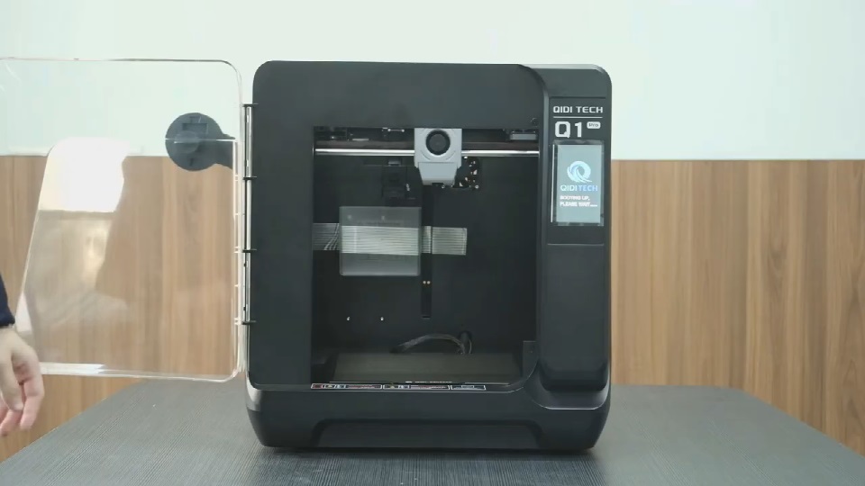 [视频] Qidi Tech Q1 Pro FDM 3D打印机的拆箱和首次校准流程