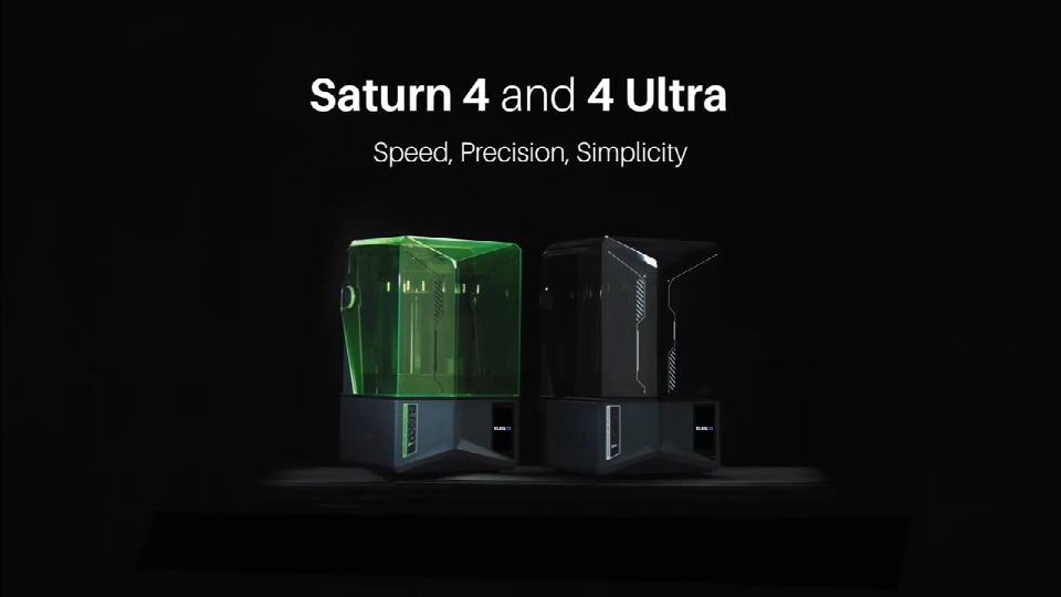 [视频] ELEGOO Saturn 4 Ultra和Saturn 4 LCD 3D打印机：更快、更精、更简单