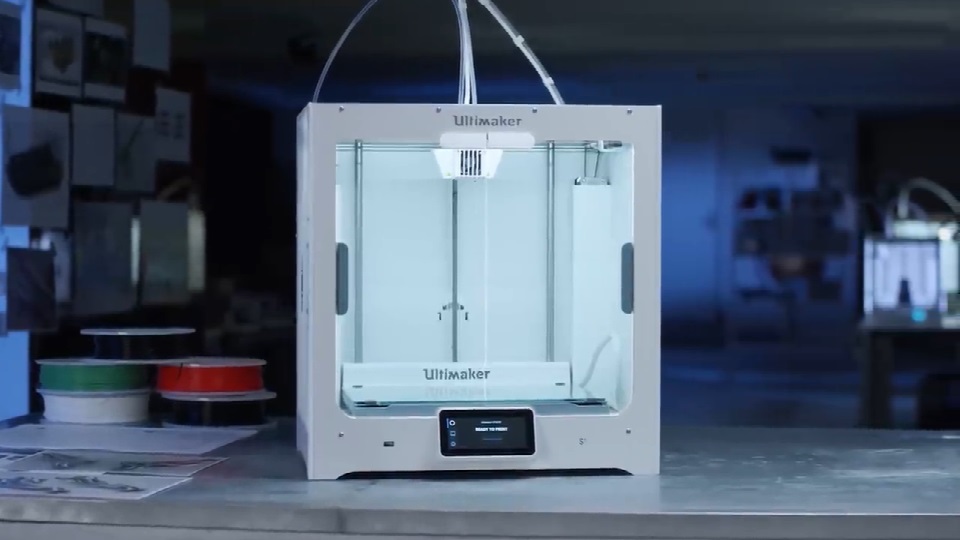 [视频] UltiMaker S5：强大且可靠且多功能3D打印机