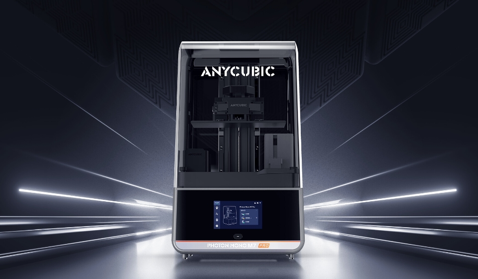 [视频] Anycubic Photon Mono M7 Pro：10.1寸14K自动进退料 LCD快速光固化3D打印机