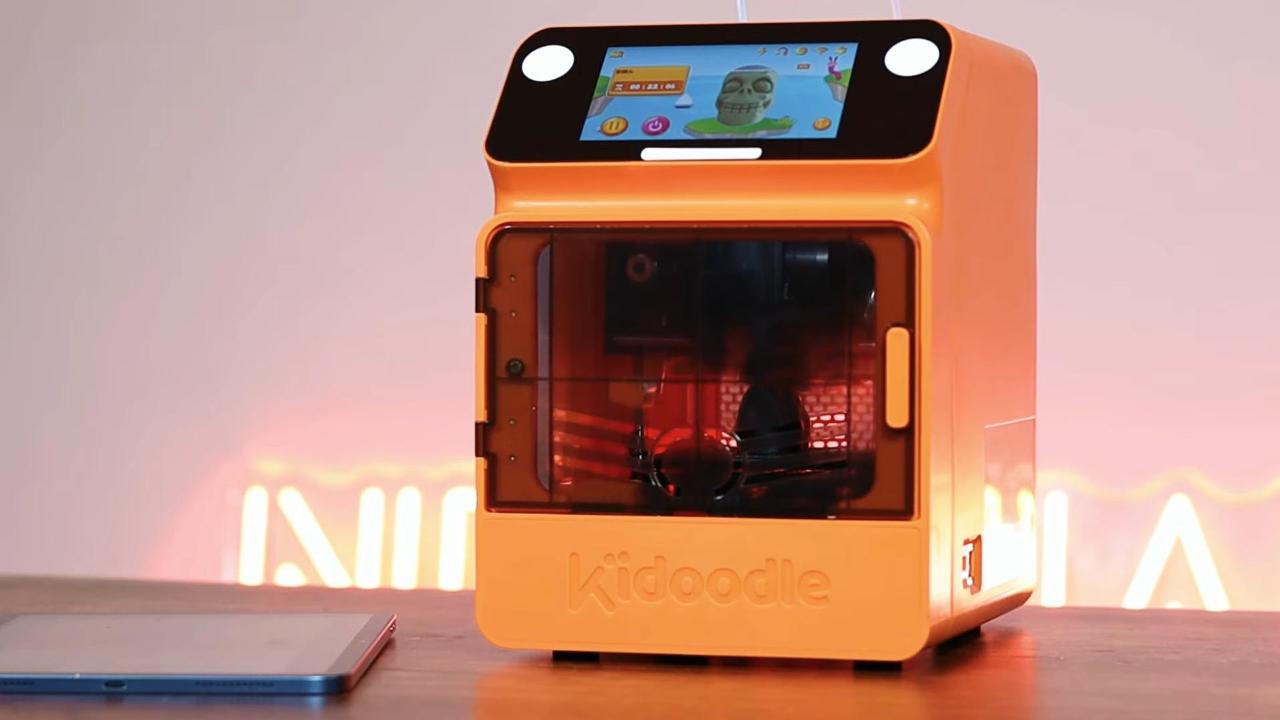 [视频] Kidoodle MiniBox A1儿童3D打印机 开箱和首次使用引导