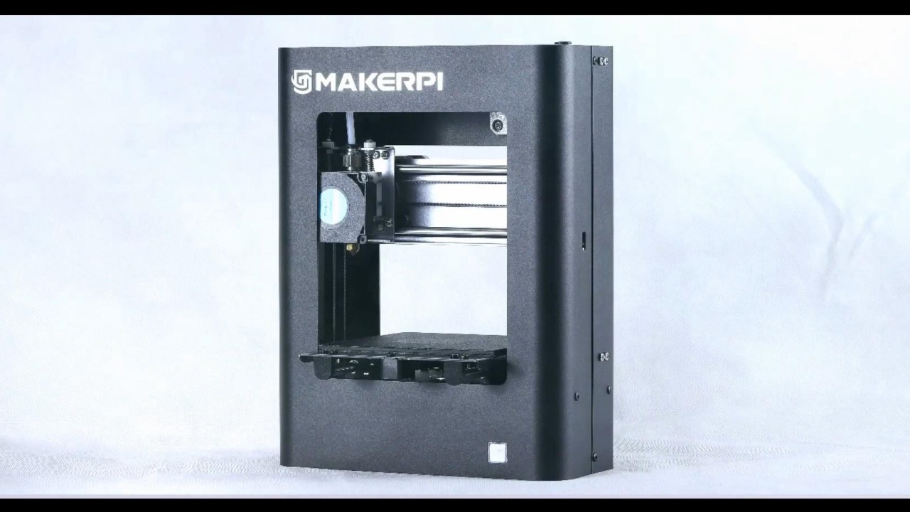 [视频] MakerPi M1 Mini 3D打印机：一键打印 无需调平