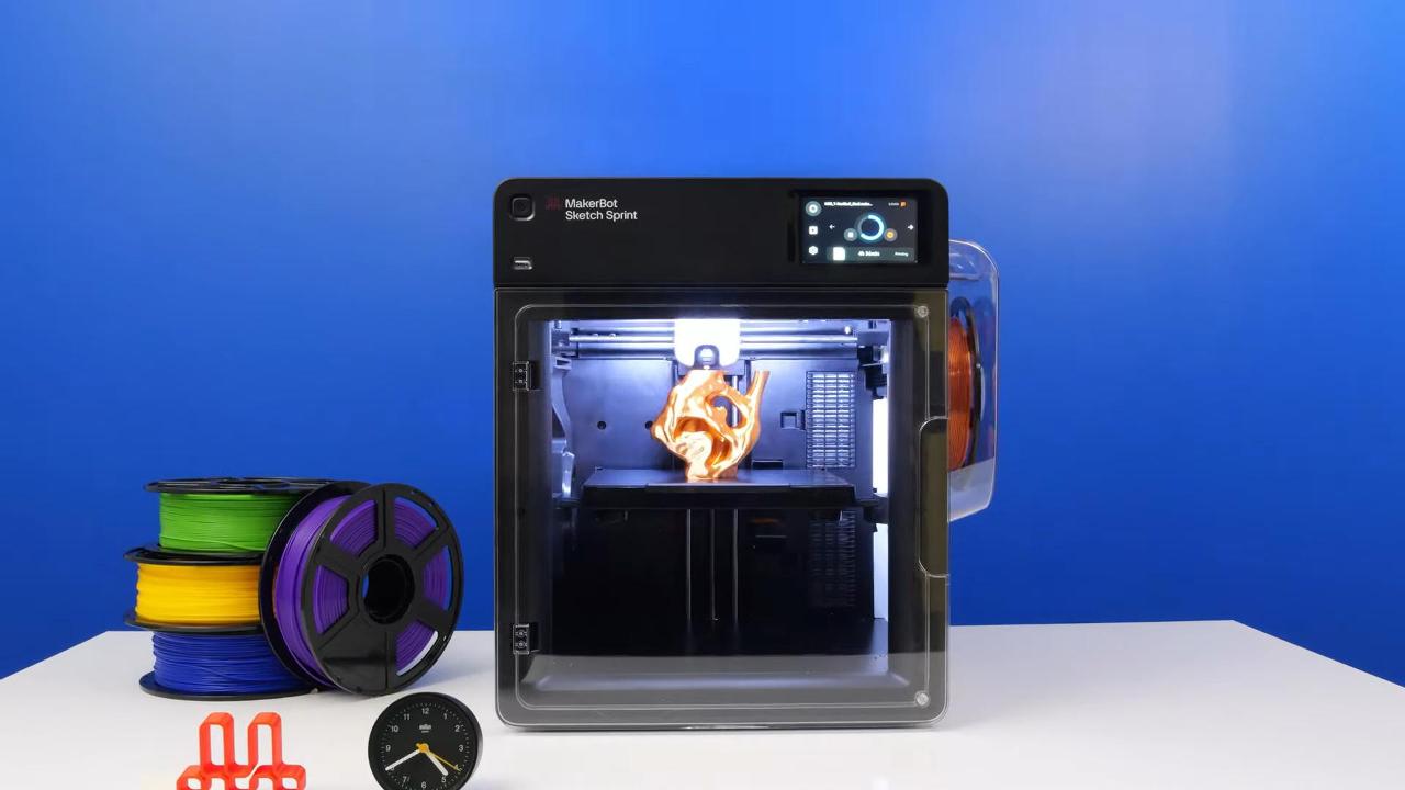 [视频] MakerBot Sketch Sprint：当速度遇见创新