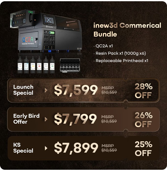 [视频] SIMBA3D inew3d QC2A：基于AI建模的桌面全彩色3D打印机